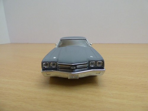 CHEVROLET CHEVELLE SS gris mat Dom's Film FAST AND FURIOUS 4 1/43 - Imagen 3 de 5