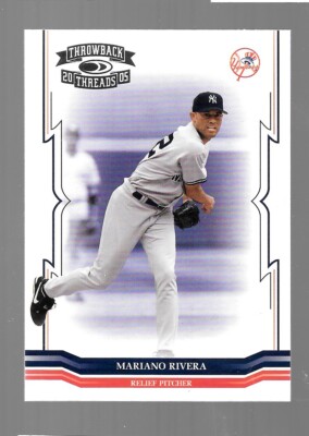 QQ 2005 Donruss Throwback Threads Baseball Complete Your Set Pick From List NRMT
