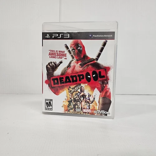 Deadpool (Sony PlayStation 3, 2013) - Case, Disc, 1 Insert