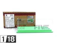 ATLANTIC CASE 1/18 - DISPLAY CASE SHOW-CASE 1/18 - MULHOUSE GREEN LEATHER 10237