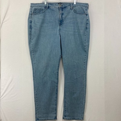 NYDJ size 20WT Margot Girlfriend Stretch Blue Light Wash Jeans