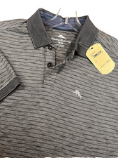 TOMMY BAHAMA Men's Medium Performance Golf Polo Shirt NEW Fast Shipping MED