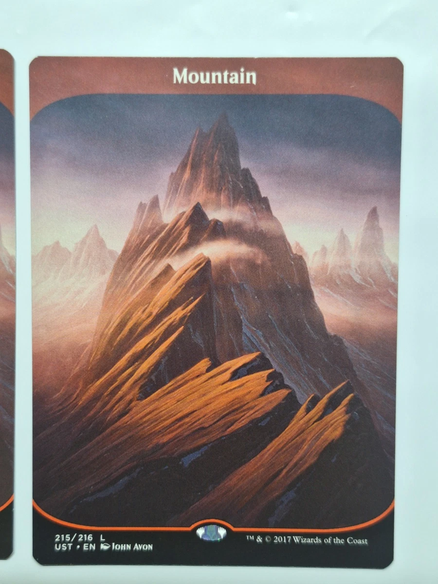 25+ Land Magic: The Gathering Unstable Full Art Individual Trading
