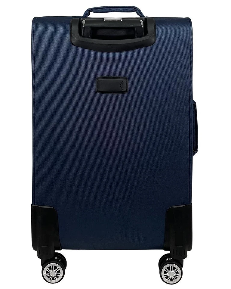 Koffer 3090 Stoffkoffer 4-Rollen Trolley Koffer Reisekoffer Tasche Reisetasche - Bild 3 von 4