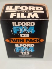 ILFORD FP4 125 36, schwarz-weiß Negativfilm, Rarität, 7 Twinpacks