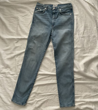 AGOLDE Women s Skinny Jeans Blue Medium Wash ...