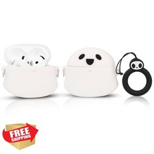 AirPods 4 Case Silicone Cartoon Design Carabiner Protective Cover