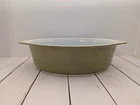 Vintage Pyrex Verde Avocado Green 2-1/2 Quart Oval Casserole Dish #045 NO LID