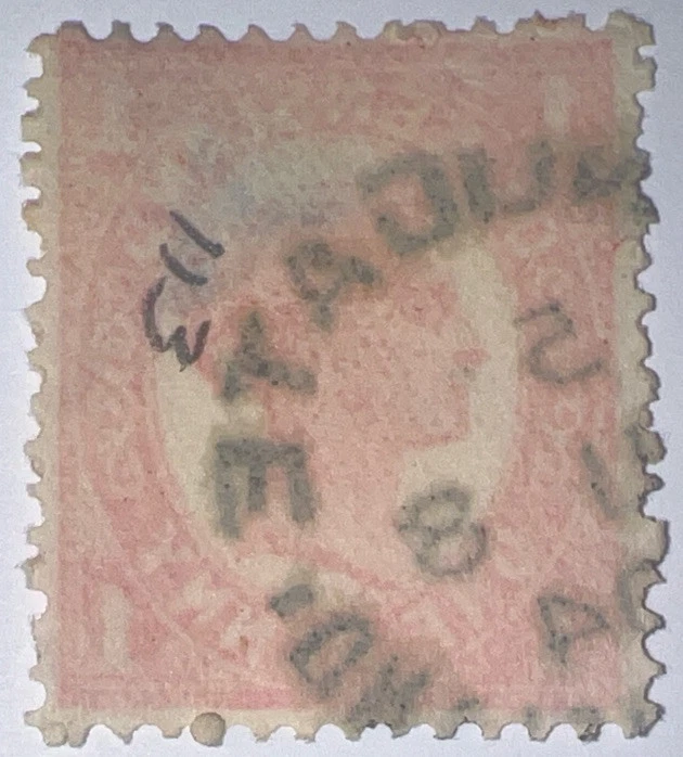 Travelstamps: 1897 Австралия-Квинсленд #113, 1p королева Виктория б/у - Изображение 4 из 4