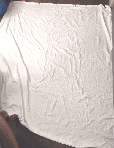 Elegant White Shower Curtain 65x65.... - Picture 2 of 10
