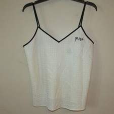 Kate Spade New York Mrs. Polka Dot Bridal Pajama Cami Tank Top sz Small