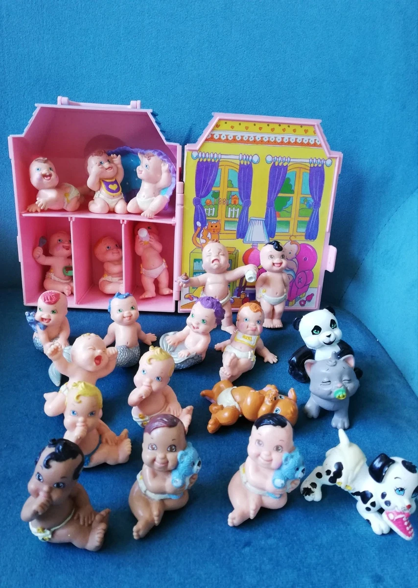Figurine Magical Babies Idéal Panosh Vintage Toys 90s Brun BA86