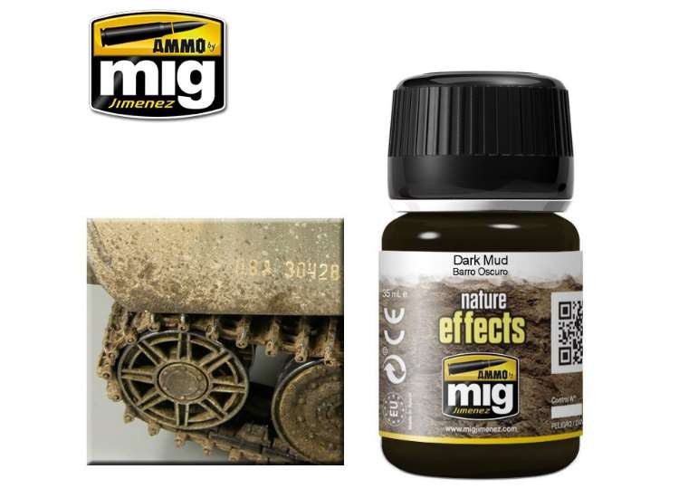 Ammo Mig 1405 35ml Dark Mud Effects - Enamel