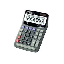 Aurora Heavy Duty 12 Digit Desktop Calculator Grey - DT85V