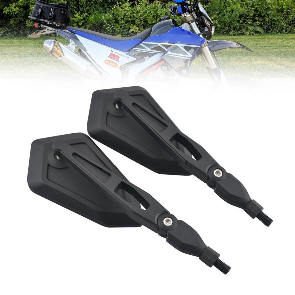 Rearview Side Mirrors Fit For Kawasaki KX450F KX250F KLX450R - Imagem 4 de 4