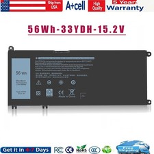 56Wh 33YDH Battery For Dell G5 15 5587 G7 15 7588 Vostro 15 7580 7570 W7NKD