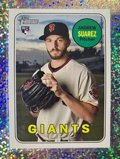 2018 Topps Heritage High Number Baseball Base 629 Andrew Suarez [RC]
