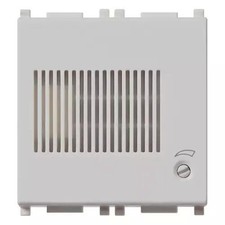 VIMAR PLANA - SUONERIA ELETTRON. 3 SEQUENZE 12V SILVER