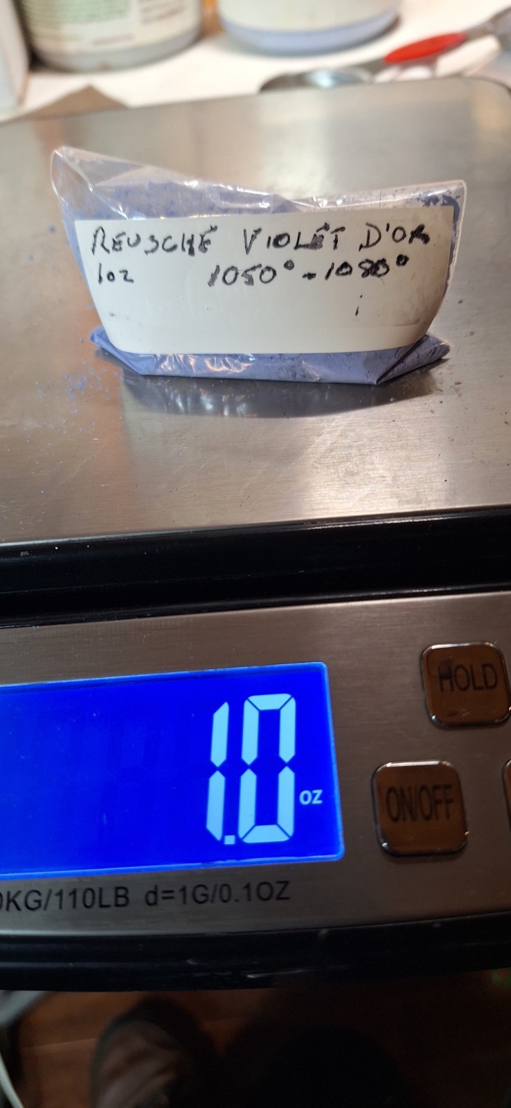 Reusche Glass Paint Violet D'Or 1 Oz