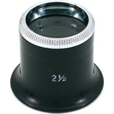 4X Eye Loupe Stamps  Coins Magnifier Magnifying Jeweler Repair Jewelers Tool