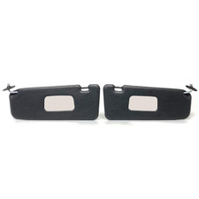 Pair of Black Sun Visors Compatible with BMW E30 318i 320i 325e 325i 325is 1982&ndash;