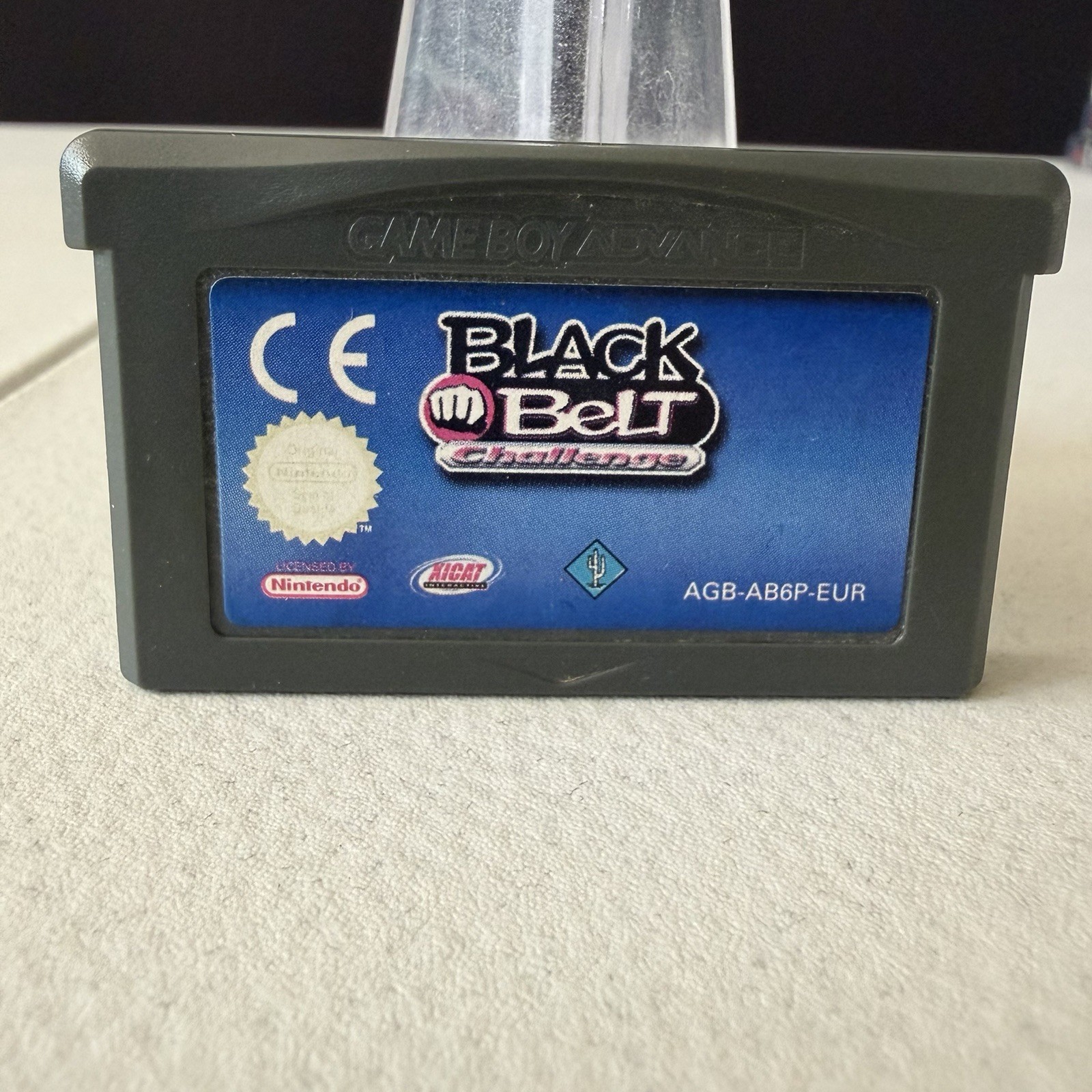 Black Belt Challenge Nintendo Game Boy Advance GBA Authentic PAL EUR Tested Cart