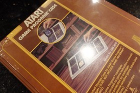 Vintage  Atari 2600 tabletop Arcade video game TV console CARTRIDGE BOOK  A6 NEW