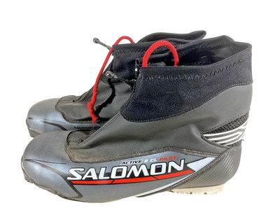 SALOMON Escape 6 Nordic Cross Country Ski Boots Size EU41 1/3 US8 SNS Pilot 3436