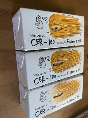 Elizavecca CER-100 Hair Muscle Essence Oil 100ml/3.38 fl.oz. Lot Of 3