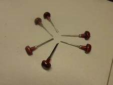 E C Lyons/UJ Ramelson Plate Maker Graver Set Wood Copper Zinc Metal Lozenge