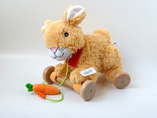 Ideenwelt Hase Nachziehtier auf Rollen Rossmann Stofftier Plüschtier (T235)