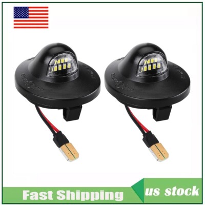 2x LED License Plate Light Replacement for Ford F150 F250 F350 1990-2014