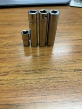 MAC TOOLS 1/4" DRIVE SOCKETS (1/4, 9/32, 5/16, 11/32)