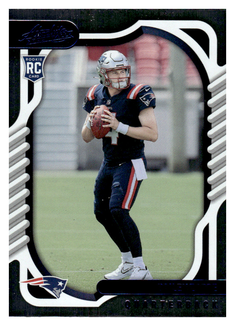 2022 Absolute Blue #129 Bailey Zappe PATRIOTS RC