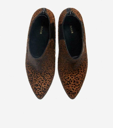 Cole Haan Women's Modern Classics Etta Ankle Bootie W23019 Cheetah Size 8.5M - Picture 5 of 6