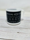 Vintage Mug Anchor Hocking Fire King "The Morning After" White Milk Glass
