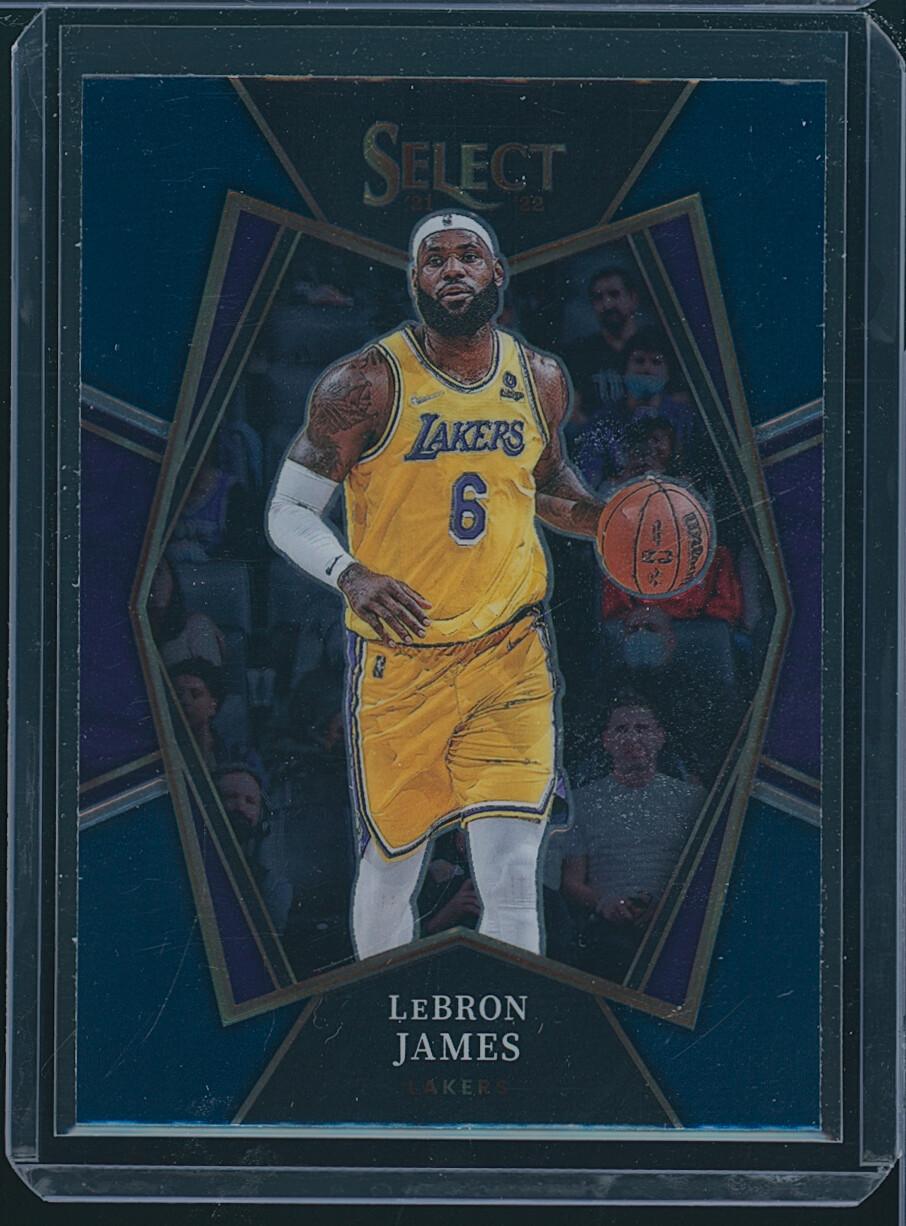2021-22 Panini Select Premier Level Lebron James Los Angeles Lakers AA-2604