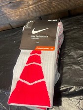 Nike Performance Cush Football 2pr socks Go Hard  Grinding SX4561 960 Size M