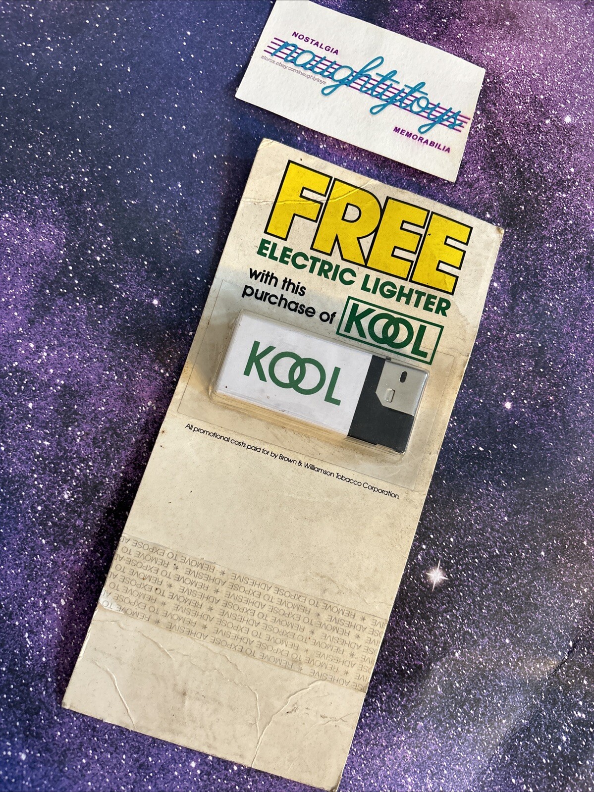 Nos Sealed 80&rsquo;s Cigarette Collectible