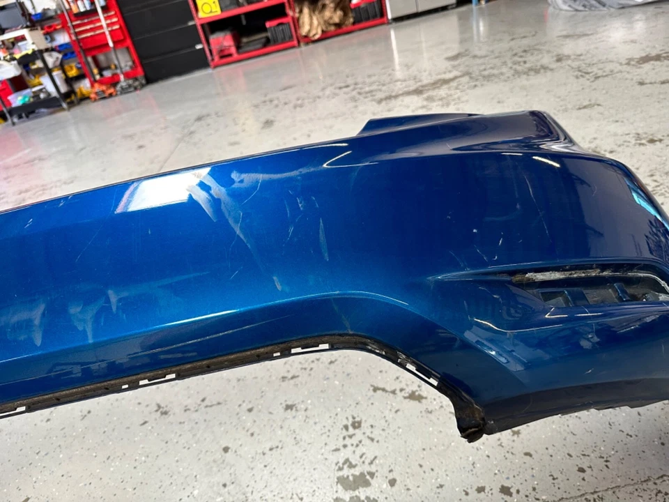 Cubierta de parachoques trasero Honda Civic 2013-2015 71501-TR3-A500 OEM Foto 4 de 4