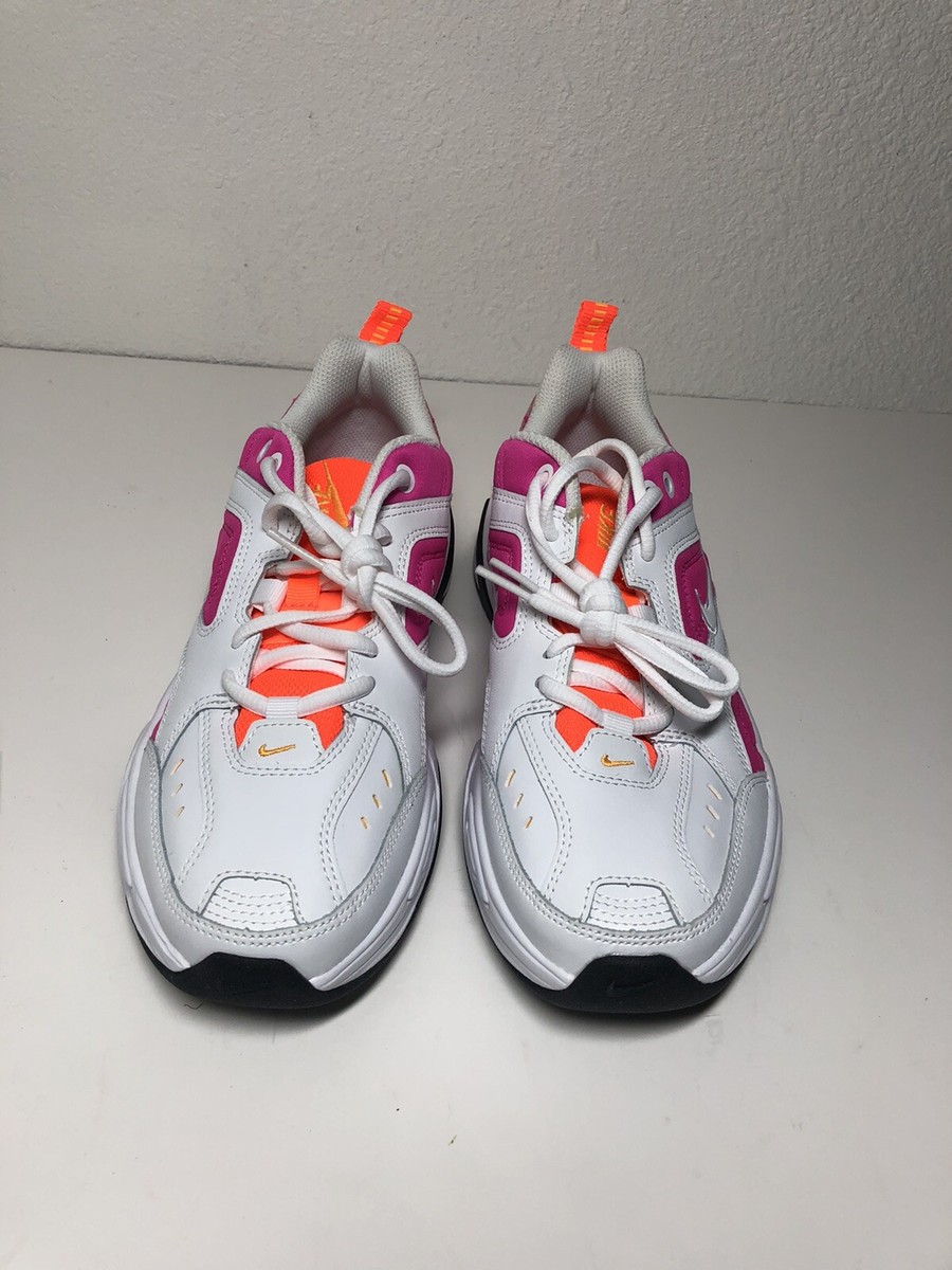 NEW Nike M2K Tenko White Laser Fuchsia Womens Sz 7.5 AO3108-104