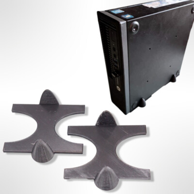 Vertikal Tischständer Dock für HP Elitedesk 800 G1 Usdt (2-Pack)
