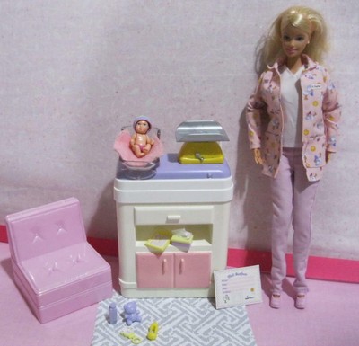 teddy bear barbie doll