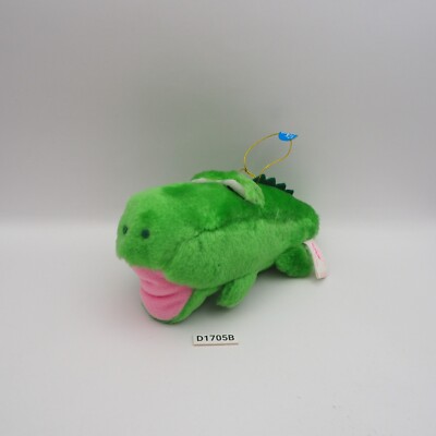 D1705B Minna no Tabo Alligator Sanrio Banpresto 1991 Plush 6'' Toy Doll Japan