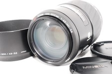 Near Mint Minolta AF Zoom 100-300mm f4.5-5.6 Telephoto Lens Sony A-mount JAPAN