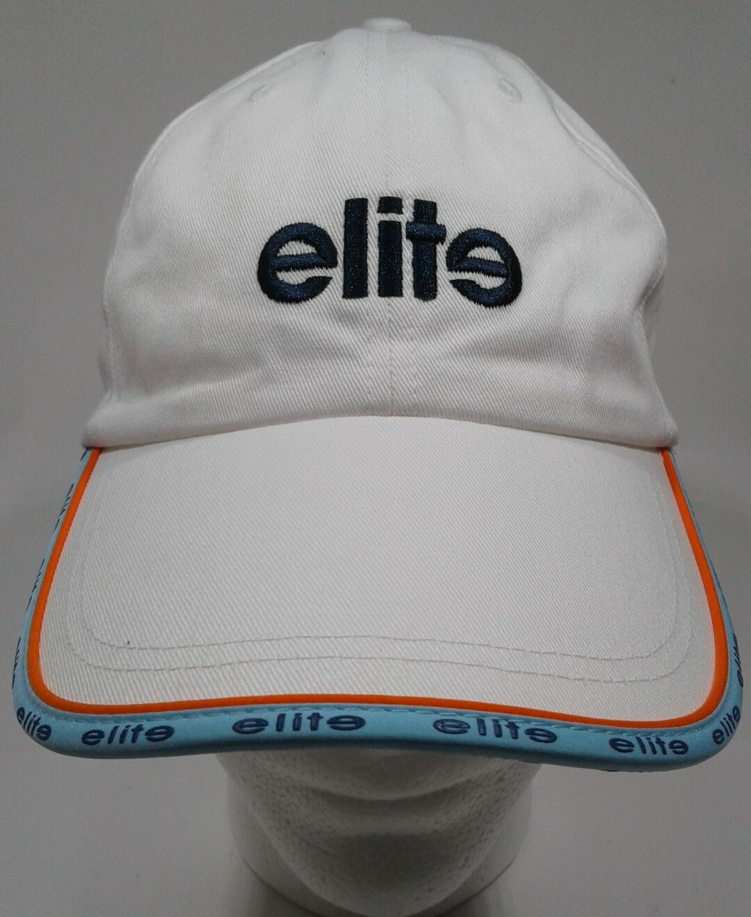 Elite (With Backward 'e') Baseball Cap - White - … - image 7