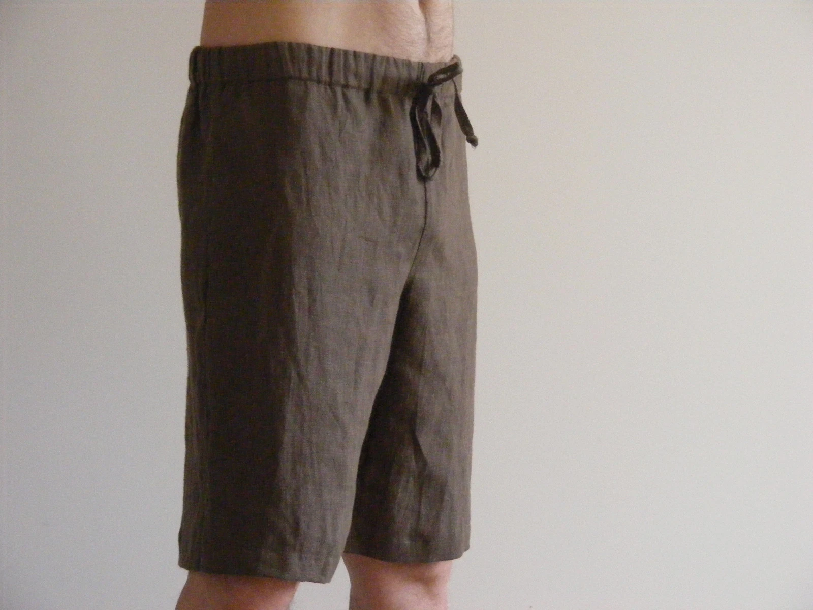 Mens Linen Long Pajama Home Shorts Soft 100% Linen
Opens in a new window or tab