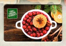 THE FRESH MARKET Cranberry Sauce ( 2020 ) Gift Card ( $0 )