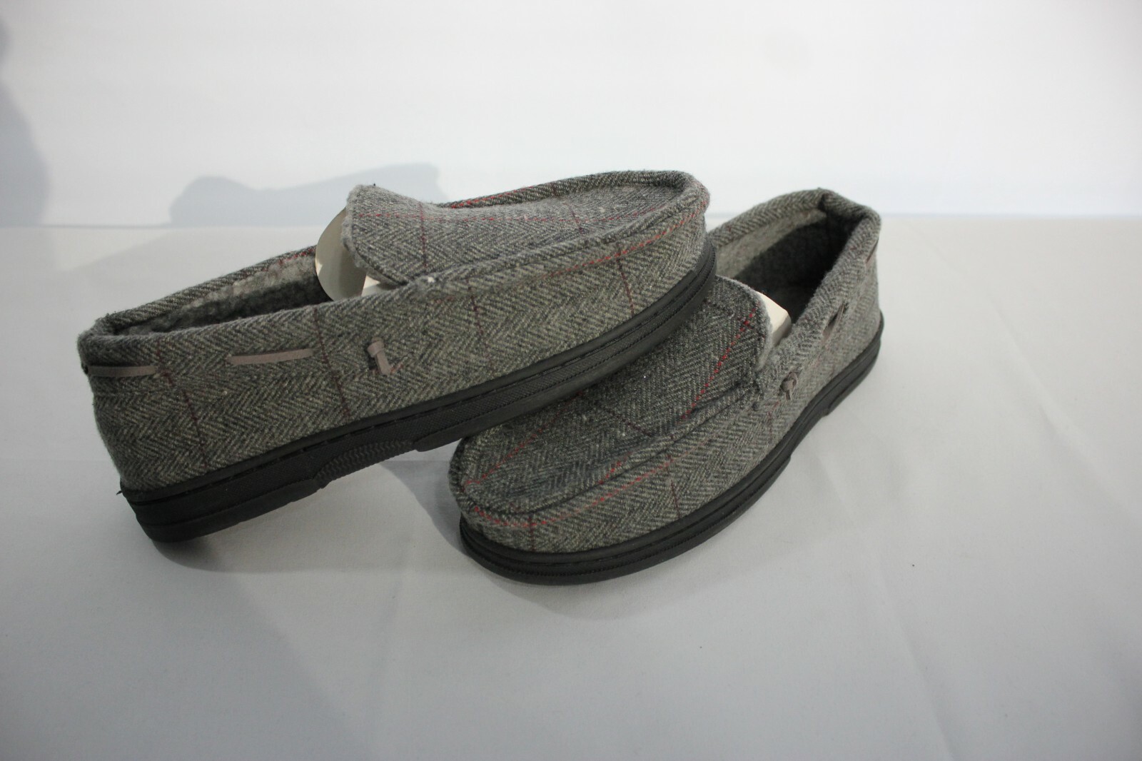 PANTOFOLA D’ORO Pantofole Uomo Punta Oro con Memory Foam Grigio Taglia S (7) Nuove