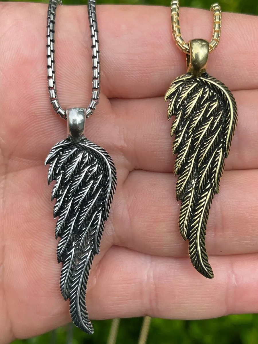 Sterling silver hotsell wing pendant